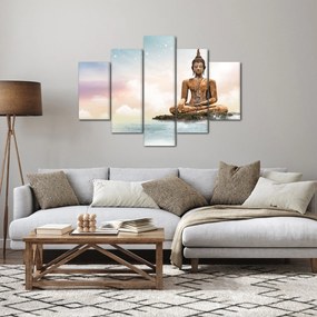 Tablou - Buddha care supraveghează pământul (150x105 cm)