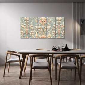 Tablou 5-piese ornamente vintage