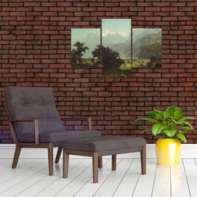 Tablou - Albert Bierstadt, Lake Lucerne, reproducere (90x60 cm)