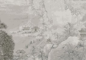 Fototapet - Peisaj chinezesc (147x102 cm)