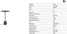 Veioza/Lampa de masa design modern HOSHI blue