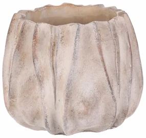 Husă de beton pentru ghiveci S1, gri, 18 x 15 cm, 18 cm