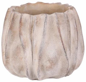 Husă de beton pentru ghiveci S1, gri, 18 x 15 cm, 18 cm
