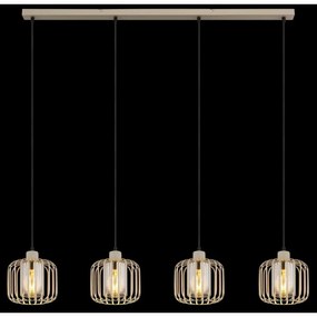 Globo ALFRED 15758-4H - Lustră suspendată pe cablu, 4xE27/40W/230V