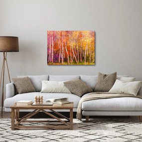 Tablou - Pădurea colorată (70x50 cm)