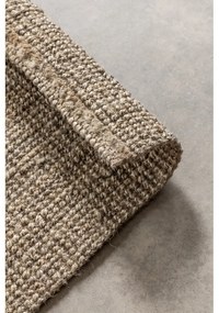 Covor bej din iută 80x150 cm Bouclé – Hanse Home