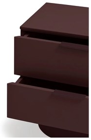 Noptieră burgundy Totem – Teulat