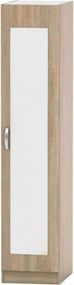 Dulap cu oglinda BETTY 2 BE02-005-00, stejar sonoma, PAL melaminat, cu