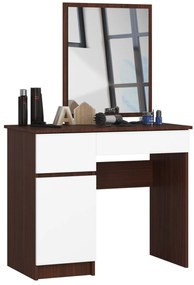 Masă de toaletă Pritha (wenge + alb). 1070905