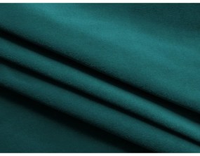 Colțar turcoaz cu tapițerie din catifea Ekahi – Makamii