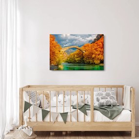 Tablou - Podul Konitsa (90x60 cm)