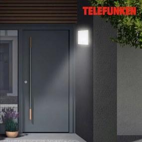 Aplică LED de exterior cu senzor Telefunken 313806TF LED/15W/230V IP44