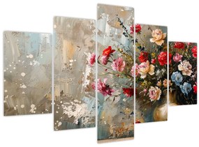 Tablou - Vaza de flori (150x105 cm)