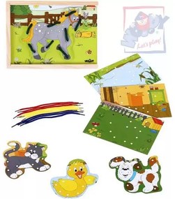 Woody Quilting Box Animale