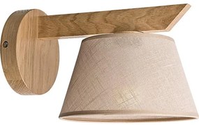 Aplica de perete ANTONIO 1xE14/40W/230V stejar