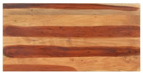 327514 vidaXL Blat de masă, 120x60x(2,5-2,7) cm, lemn masiv acacia