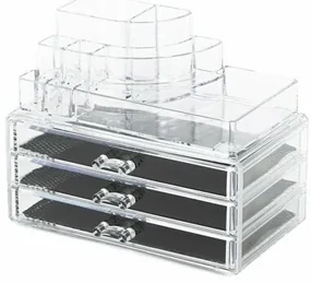 Compactor Organizator mare pentru cosmetice, 3sertare