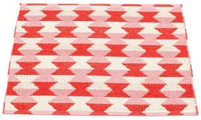 Covor pentru exterior și interior roșu 60x70 cm Dana Coral – Pappelina