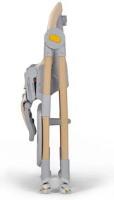 Scaun de masă 2 în 1 pentru copii LASTREE bej/gri KINDERKRAFT