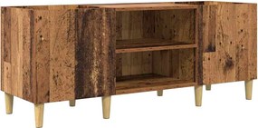 vidaXL Dulap pentru discuri de vinil Lemn Vechi 121 x 38 x 48 cm