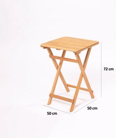 Set de balcon din fag cu perne