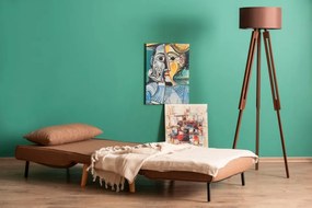Canapea Extensibilă cu 1 Loc Folde Single, Maro