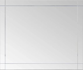 vidaXL Oglindă de perete, 80 x 60 cm, sticlă