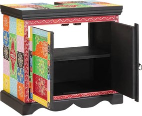 vidaXL Dulap de chiuvetă Maro 60 x 35 x 55 cm Lemn de mango solid