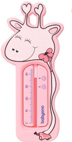Termometru pentru apă BabyOno GIRAFĂ - roz