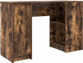 vidaXL Birou Stejar afumat 120x42x76 cm Lemn prelucrat