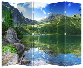Paravan - Lac în munții Tatra (210x170 cm)