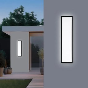 Plafonieră LED pentru baie FRAME LED/40W/230V 120x30 cm IP44 negru Brilagi