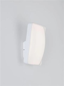 Aplica de perete exterior LED IP65 NUBO alb