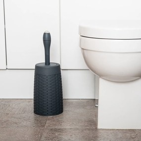 Perie de WC gri din plastic – Addis