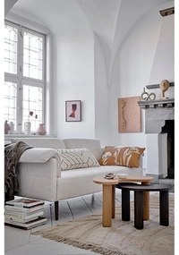 Măsuță de cafea maro închis din lemn de arbore de cauciuc 36x53 cm Luppa – Bloomingville