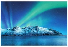 Fototapet aurora polară arctică