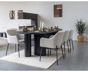 Melilla dining scaun alb