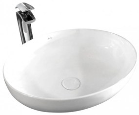 Lavoar Carola alb ceramica sanitara - 51,5 cm