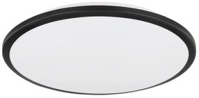 Plafoniera LED slim design circular XANDER negru