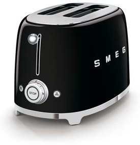 Prăjitor de pâine negru Retro Style – SMEG