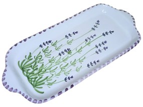 Set ceramică servit ceai/cafea model Lavandă