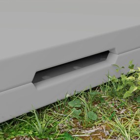 Outsunny Masă de Camping Pliabilă cu 2 Înălțimi Reglabile, 86x86x74 cm, Alb | Aosom Romania