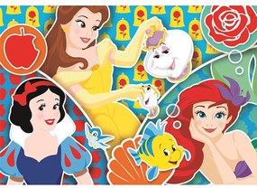 Prințesele Disney Puzzle 2x20 de piese Clementoni