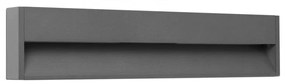 Aplica LED de exterior ambientala IP54 GRADA-3 / 12W gri
