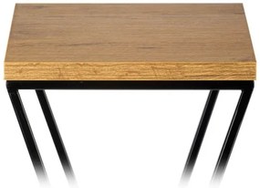 Suport pentru flori LOFT 40x24 cm negru/maro