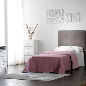 Comodă albă înaltă din lemn masiv de pin 46x80 cm Berna – Marckeric