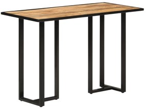 vidaXL Masă de bucătărie, 110x55x75,5 cm, lemn masiv de mango