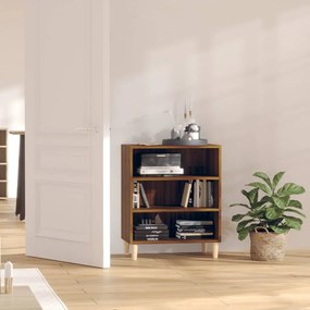 813190 vidaXL Servantă, stejar maro, 57x35x70 cm, PAL
