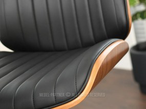 Scaun Hamand (nuc închis + negru). 1110618
