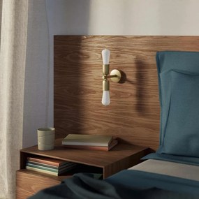 Aplica de perete minimalista din alama Sputnik